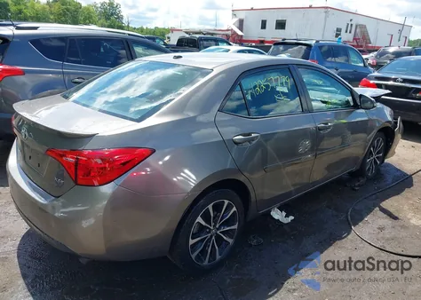 2017 Toyota Corolla Xse from USA, damaged, VIN 2T1BURHEXHC838880